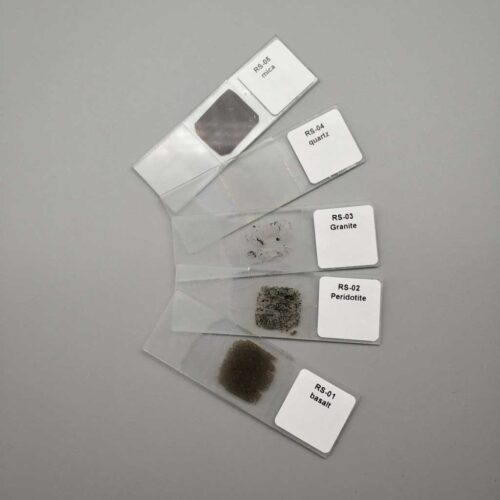 quartz thin section mineral prepared slides